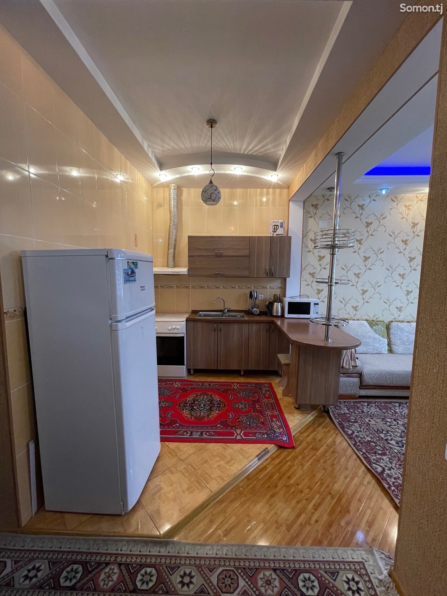 2-комнатная квартира в Душанбе, Шохмансур — фото 4, санузел