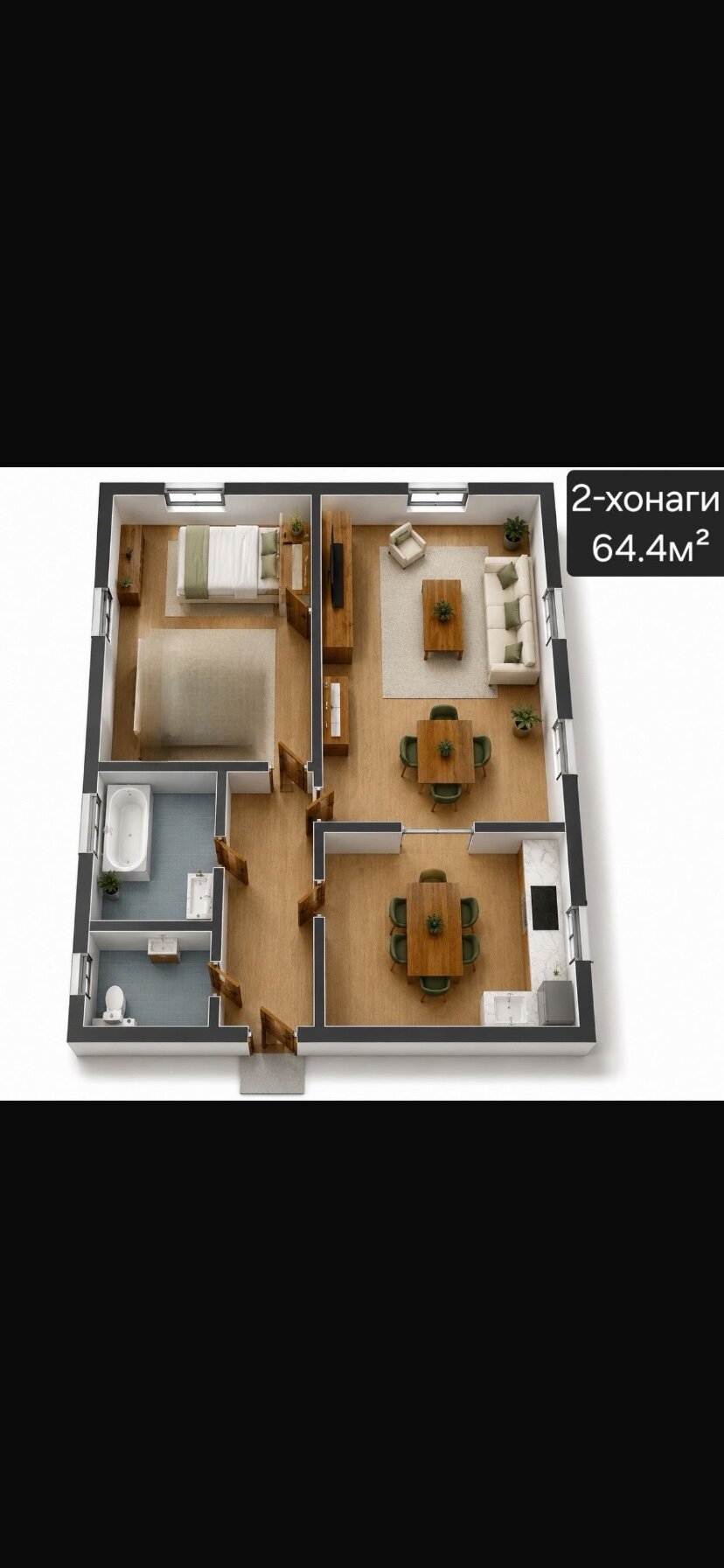 1 комн. квартира