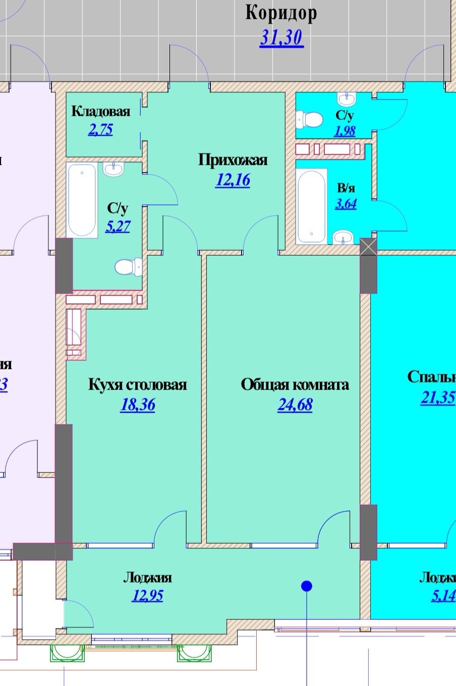 1 комн. квартира