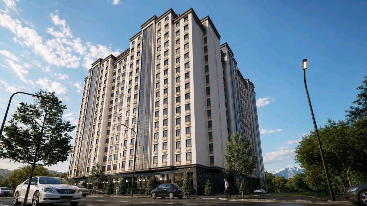 2-комнатная квартира в Рудаки — фото 2, кухня