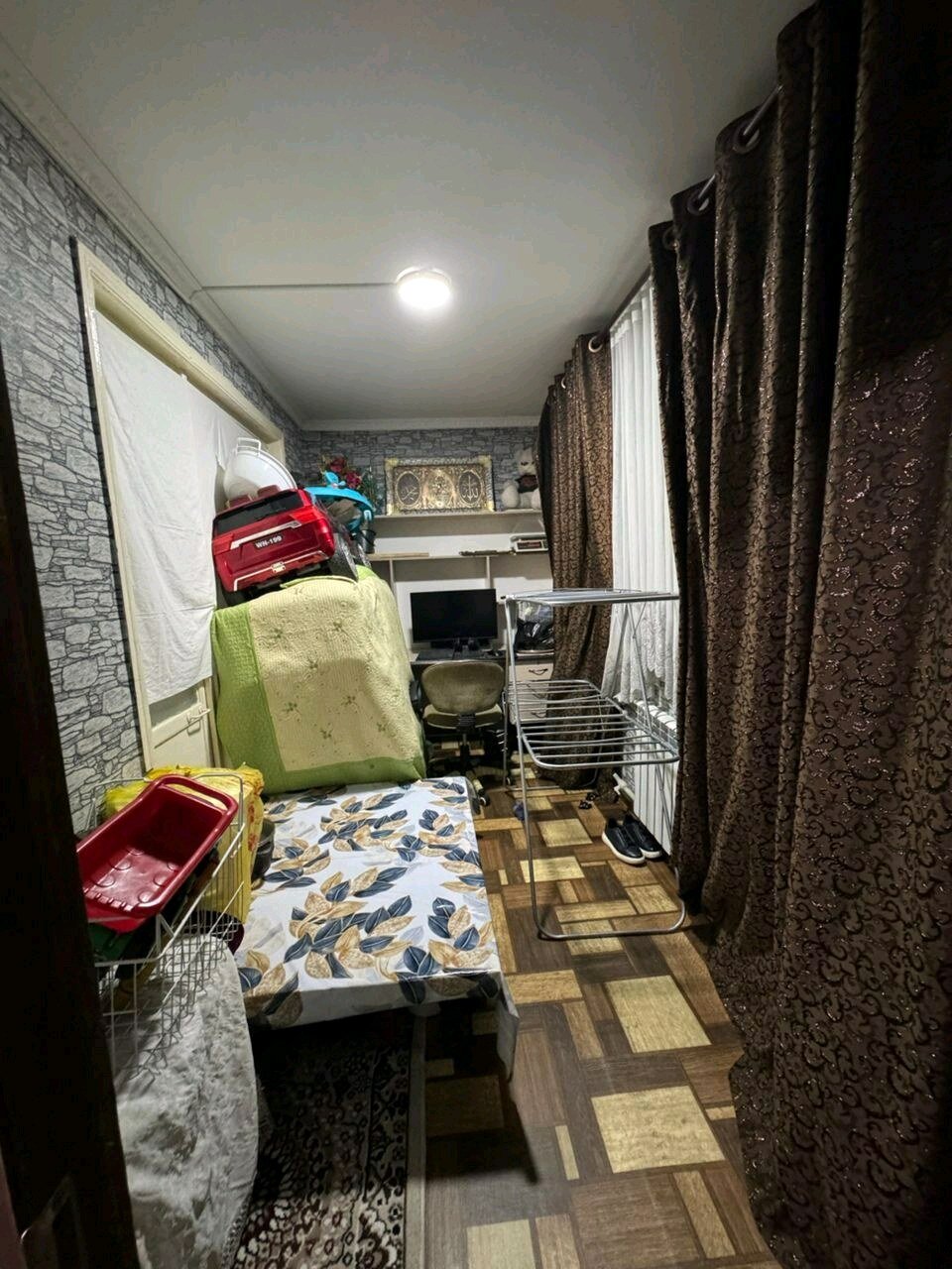 3-комнатная квартира в Душанбе, Сино — фото 6, балкон