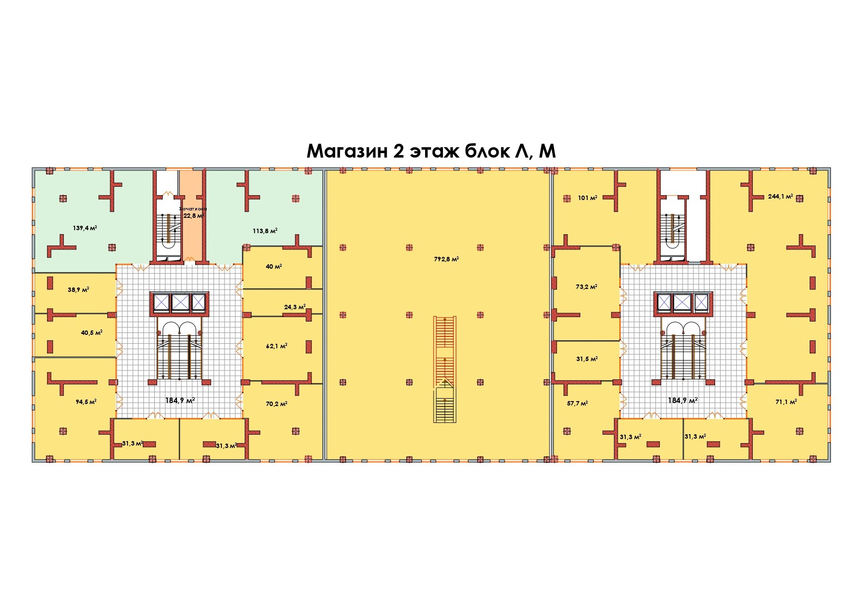 Коммерческая недвижимость 792 м².