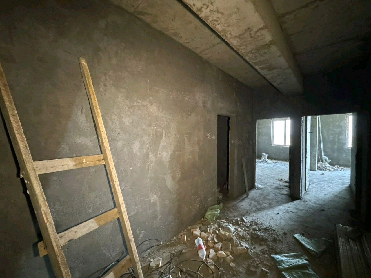 2-комнатная квартира в Душанбе, Фирдавси — фото 4, санузел
