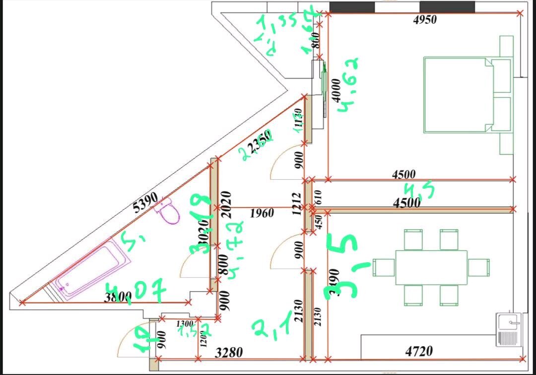 1-комнатная квартира в Душанбе, Шохмансур — фото 8