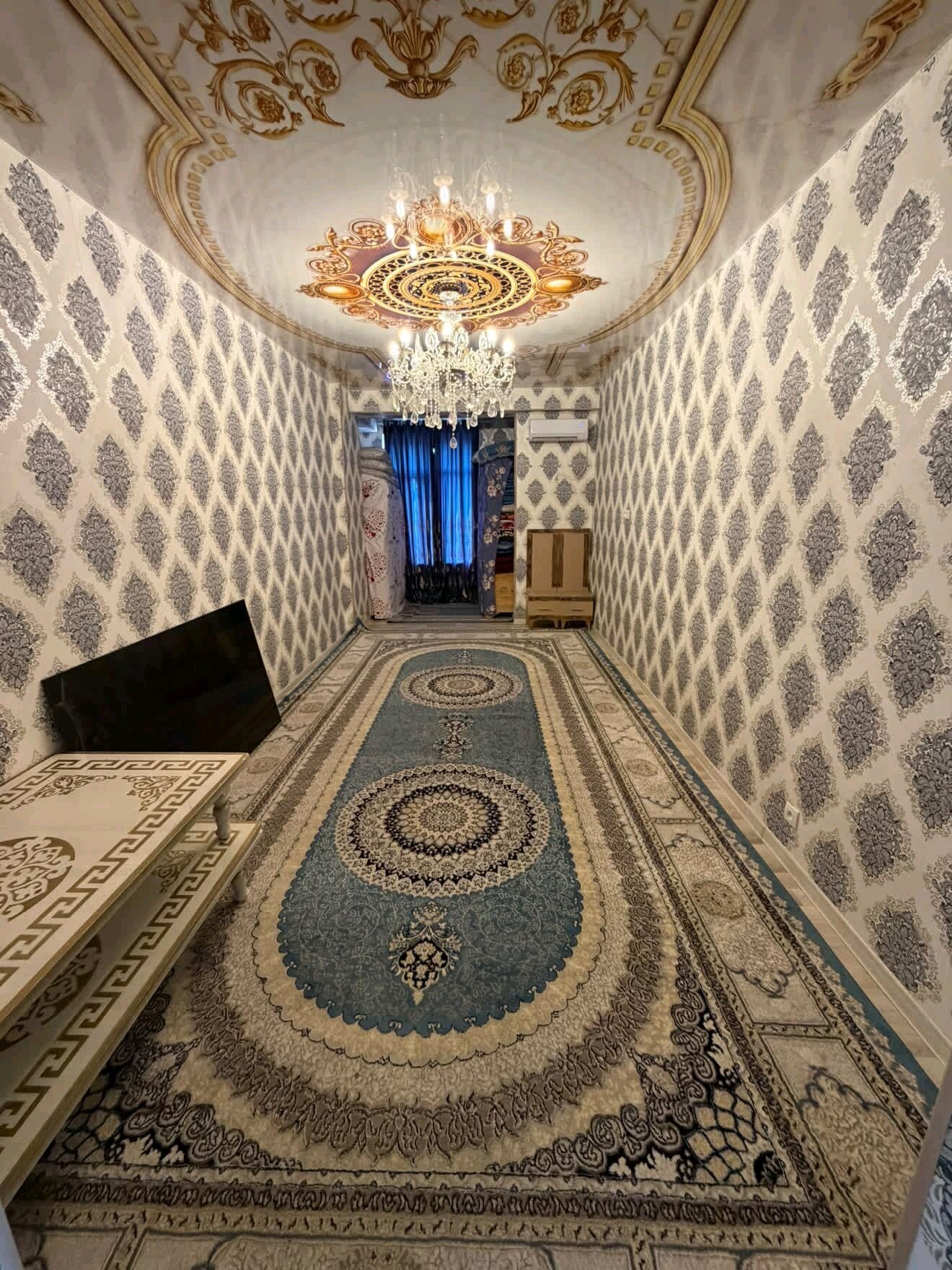 2-комнатная квартира в Гиссаре — фото 1, гостиная
