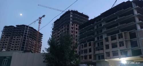 1-комнатная квартира в Душанбе, Исмоили Сомони — фото 1, гостиная