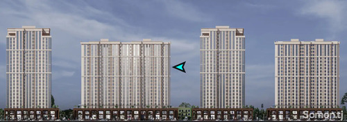 1-комнатная квартира в Душанбе, Фирдавси — фото 2, кухня