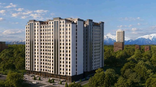 2-комнатная квартира в Рудаки — фото 7, вид из окна