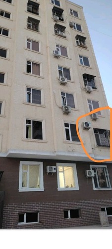 1-комнатная квартира в Бохтаре — фото 7, вид из окна
